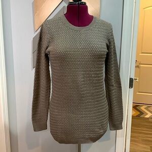 Jones New York and Company, Brown weaved sweater size large